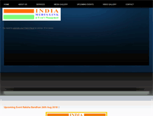 Tablet Screenshot of indiamedialink.com